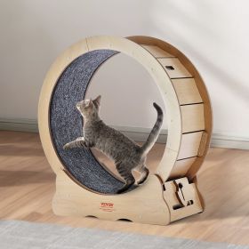 Cat Exercise Wheel Large Cat Treadmill Wheel For Indoor Cats 29.5 Inch